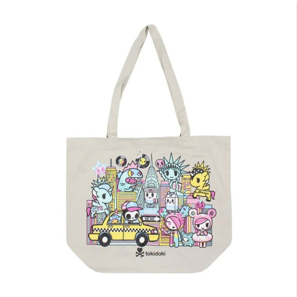 Tokidoki New York City Canvas Tote Bag New Sealed
